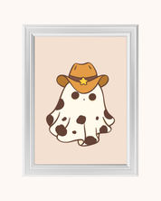 COWBOY GHOST art print