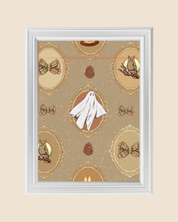 GHOST COLLAGE art print