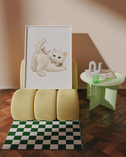 Flower Kitten art print