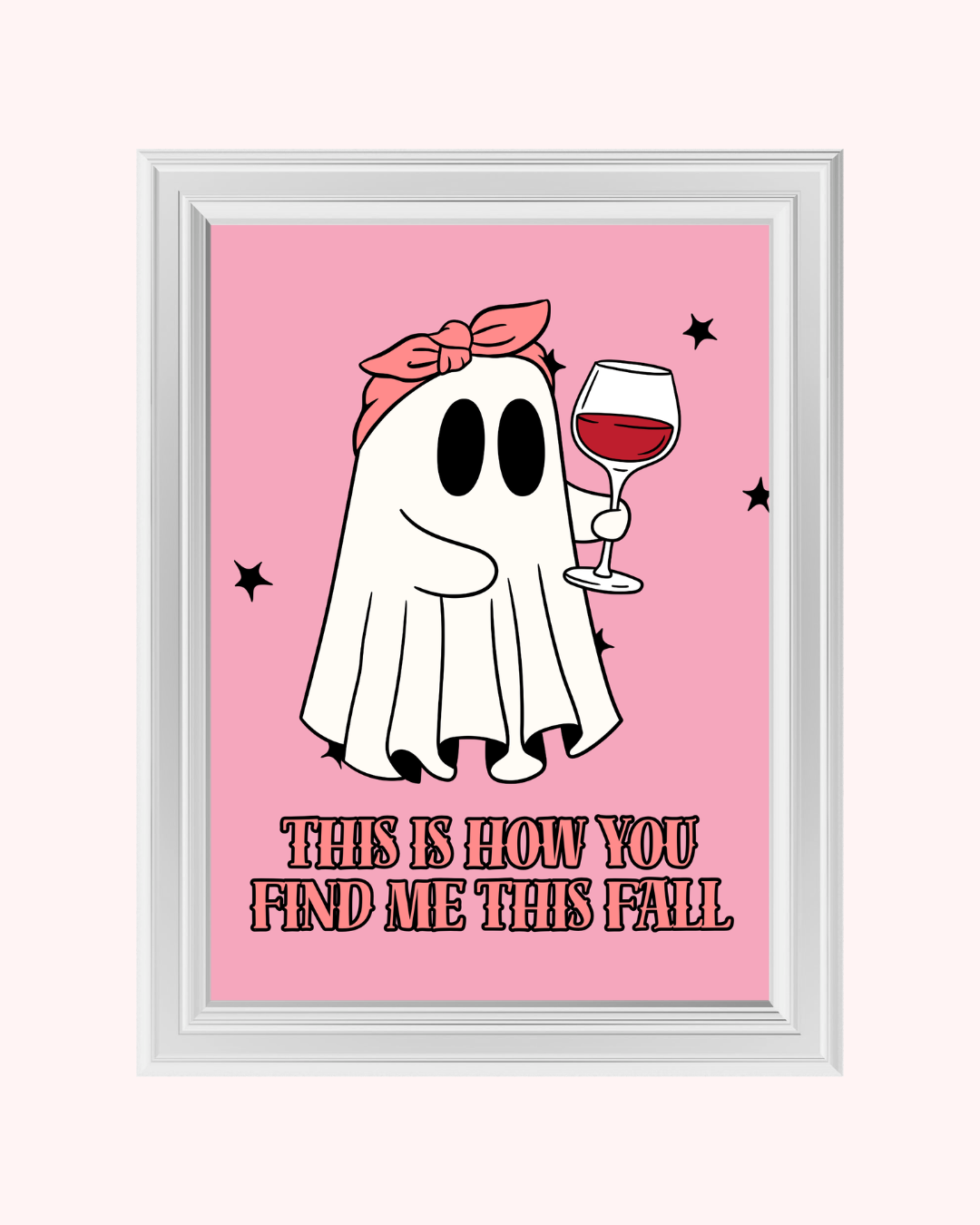 THIS IS HOW YOU FIND ME THIS FALL art print