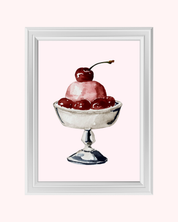 Cherry Sundae art print