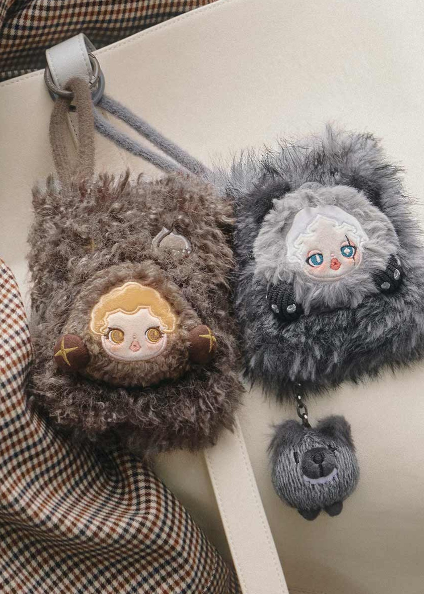 OSKULLPANDA YOU FOUND ME! plushy bag