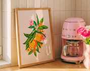 CITRUS BLOOM art print