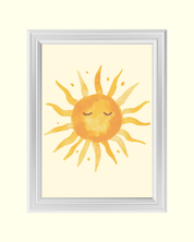 Golden Sun art print