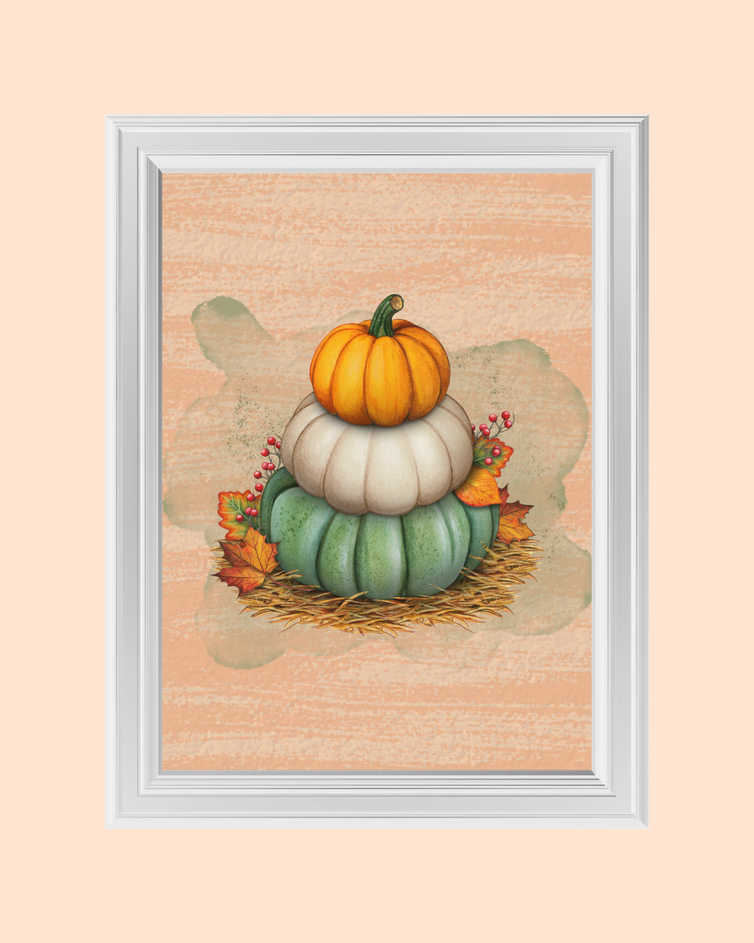 HELLO FALL art print