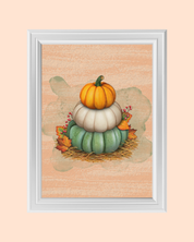 HELLO FALL art print