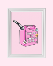 FEMINIST RAGE art print