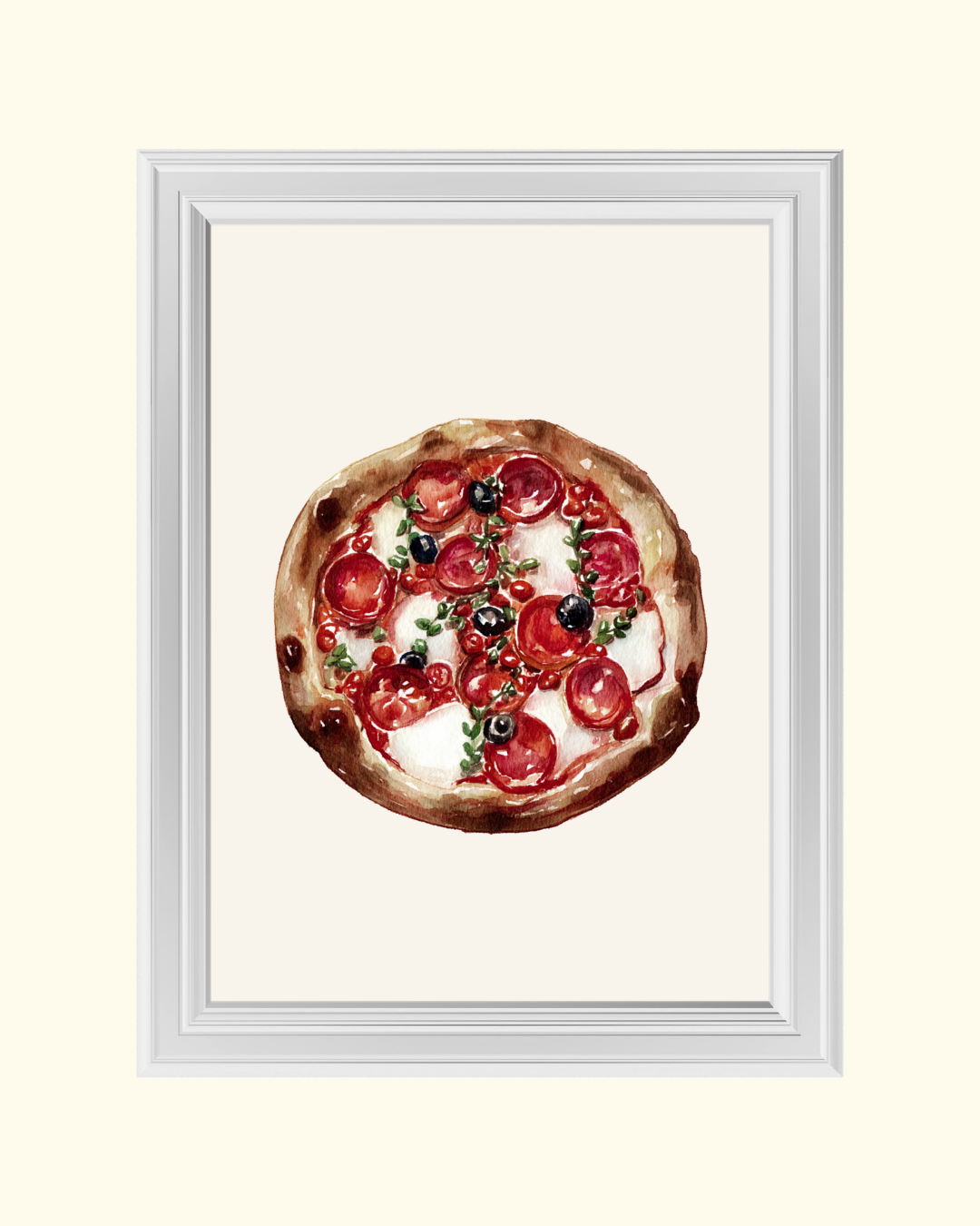 Pizza Night art print