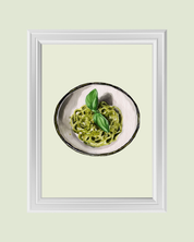 Pesto Pasta art print
