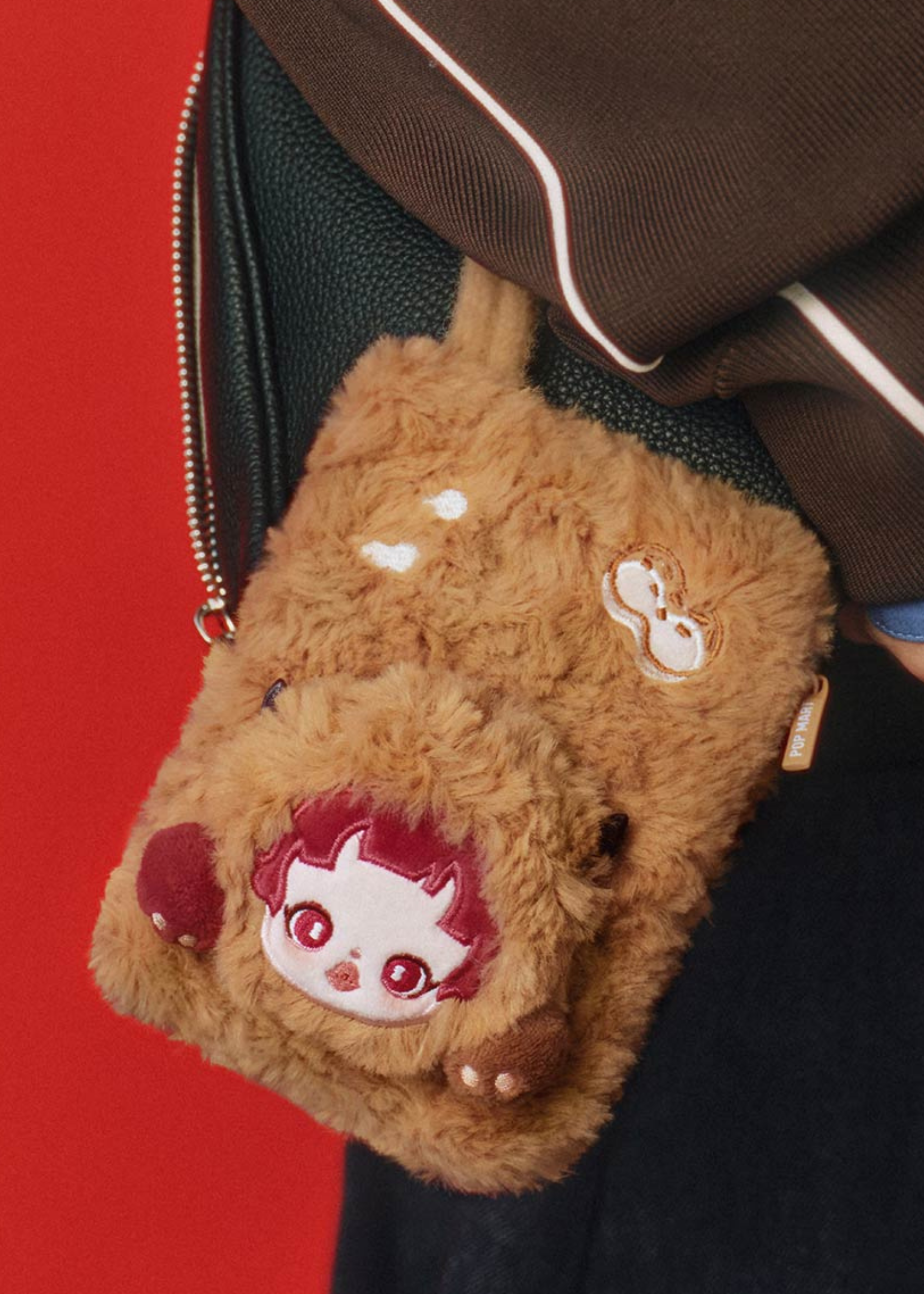 OSKULLPANDA YOU FOUND ME! plushy bag