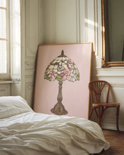 Whimsical lamp art print
