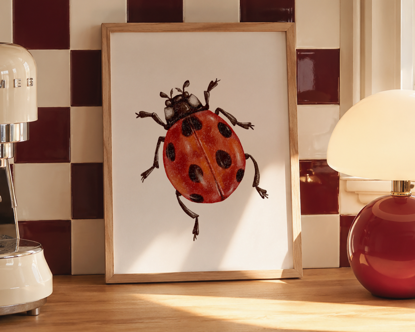 LADYBUG art print