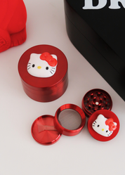 40MM RED GRINDER WITH HELLO KITTY