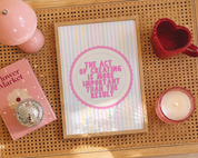 CREATE FIRST art print