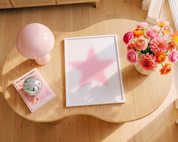 PINK STAR art print