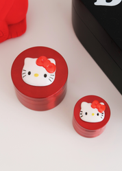 40MM RED GRINDER WITH HELLO KITTY