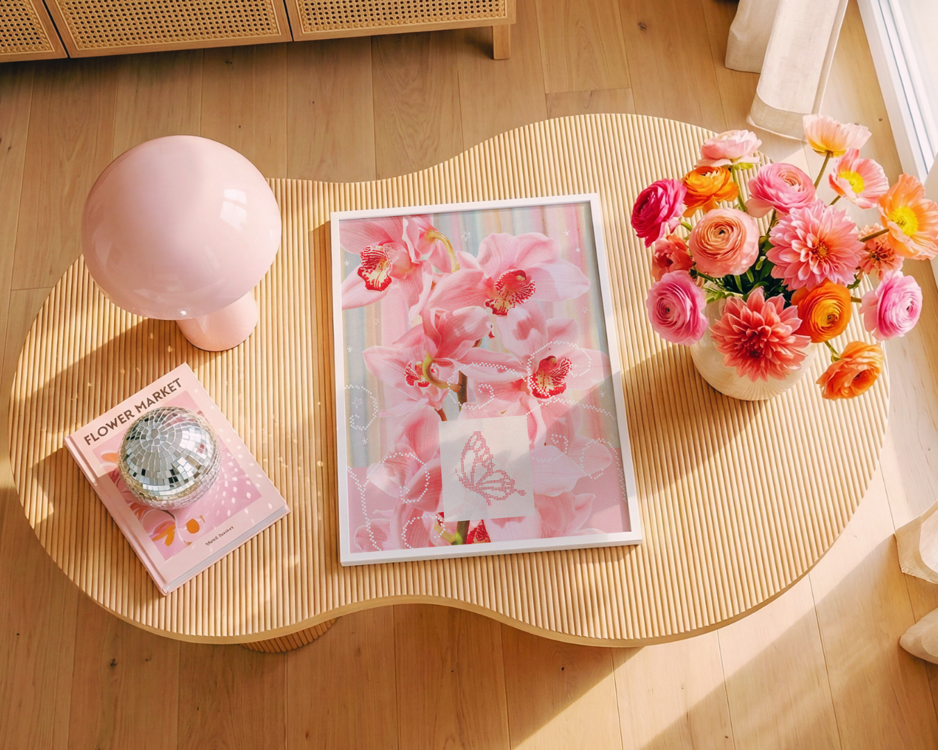 LILY BUTTERFLY art print