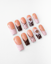 Polka Cutie - set press on nehtů 10ks