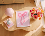 PINK BOW art print
