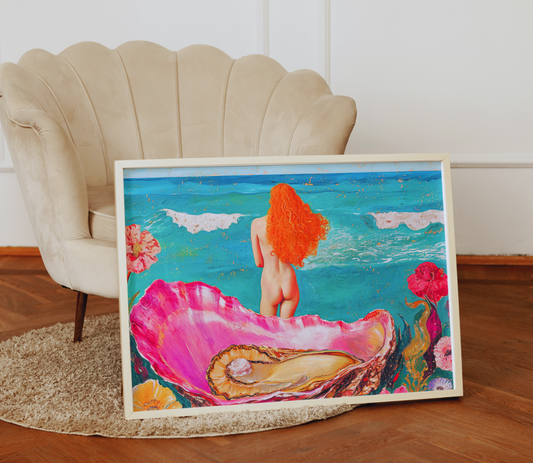 OCEAN MUSE art print