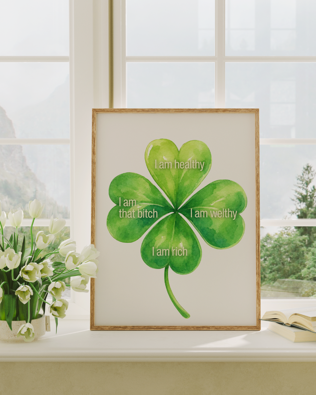 Lucky Clover art print