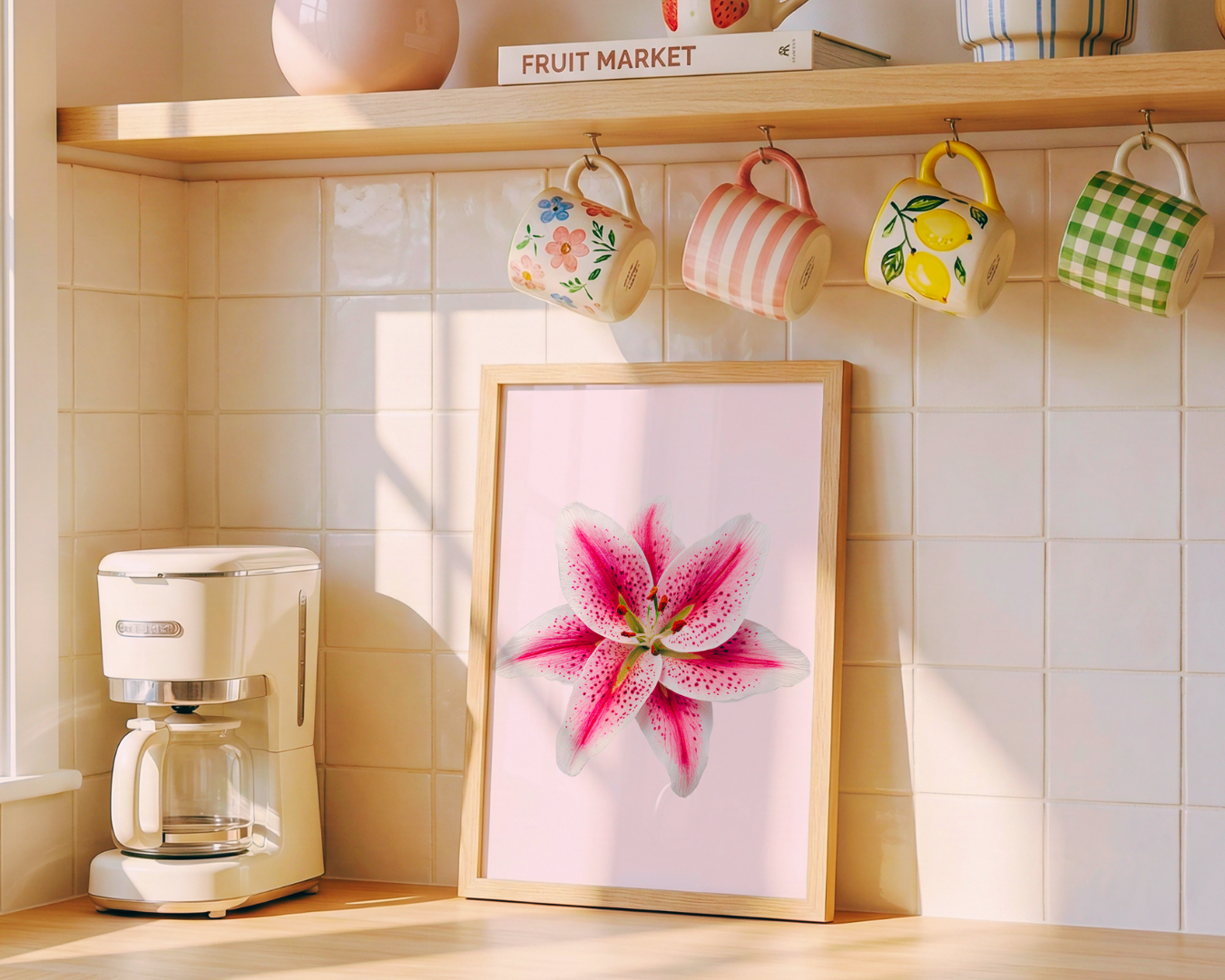 PINK LILY art print