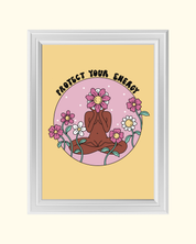 PROTECT YOUR ENERGY art print