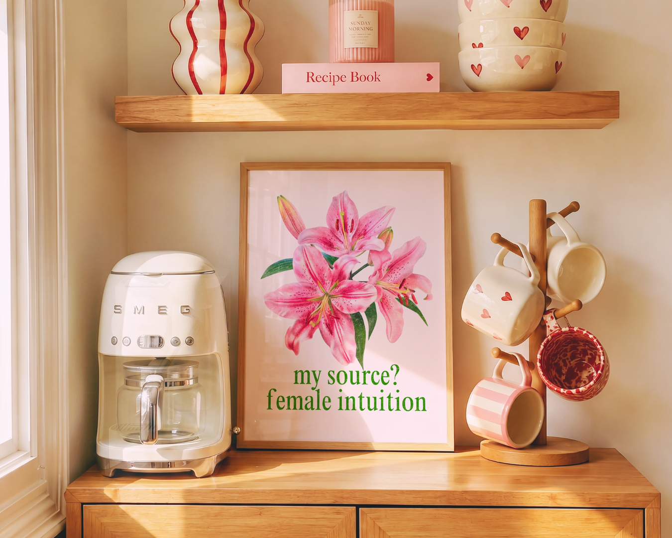 FEMALE INTUITION art print
