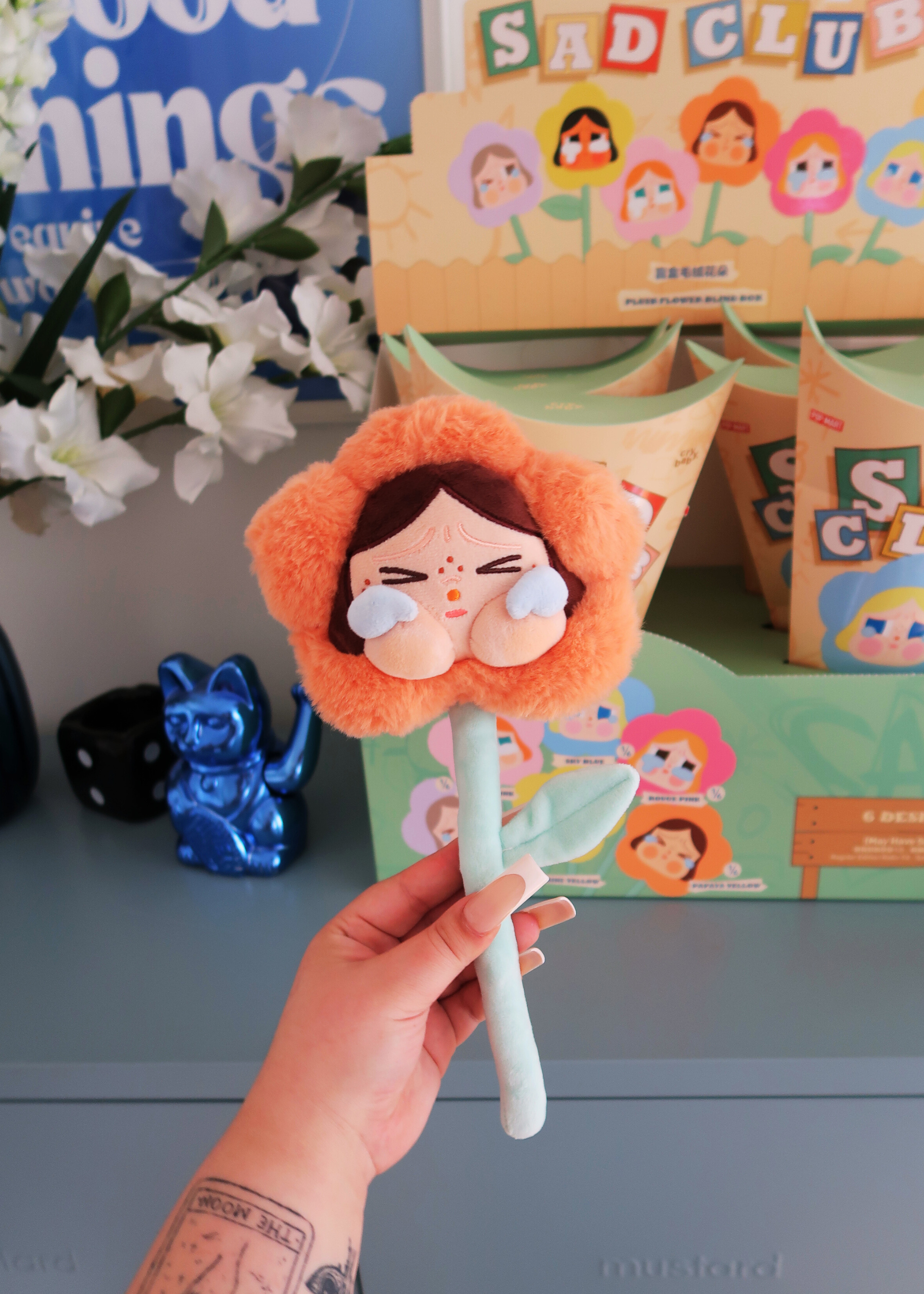 CRYBABY BLIND BOX SAD CLUB series plushy flavours