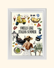 SMELLS LIKE ITALIAN SUMMER art print