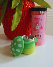 MUSHROOM DREAM GRINDER GREEN AND YELLOW MATTE