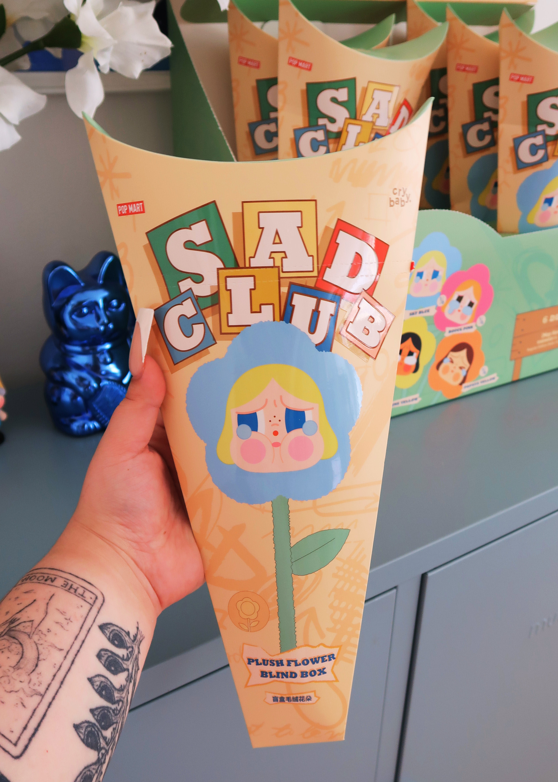 CRYBABY BLIND BOX SAD CLUB series plushy flavours