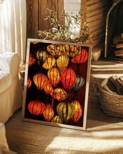 Asian Lanterns art print