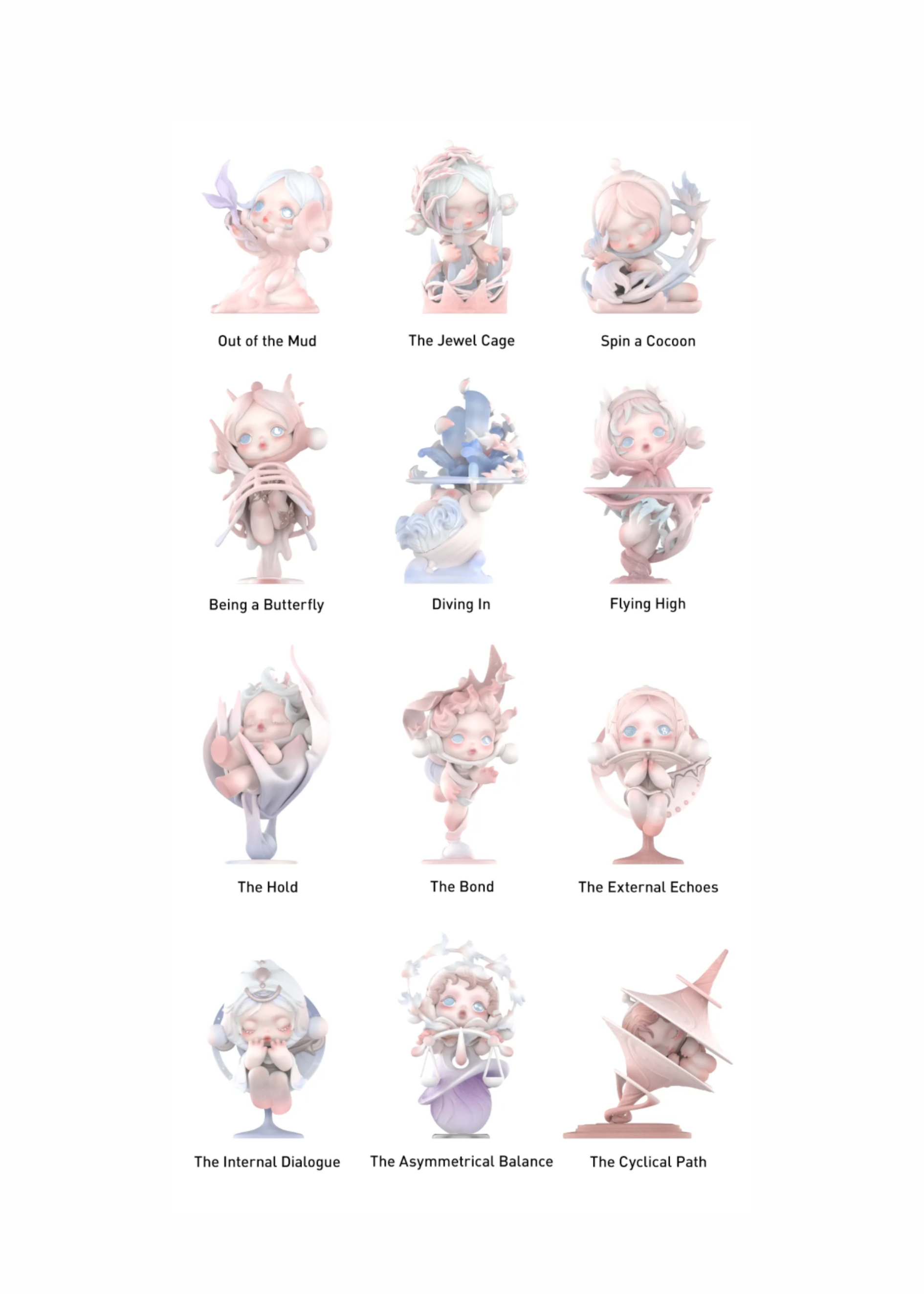 SKULLPANDA The Paradoxe series BLIND BOX