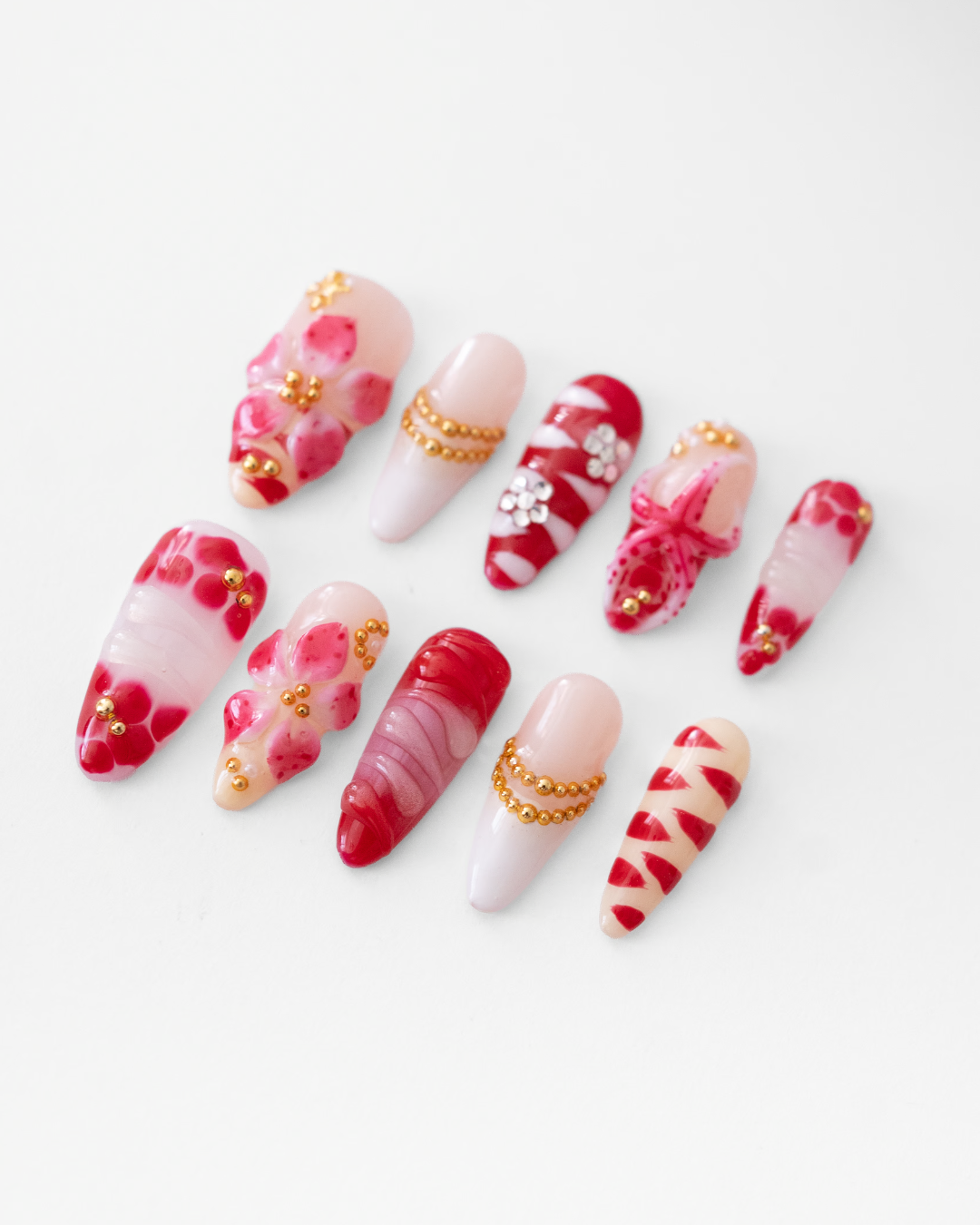Berry Sorbet - set press on nehtů 10ks
