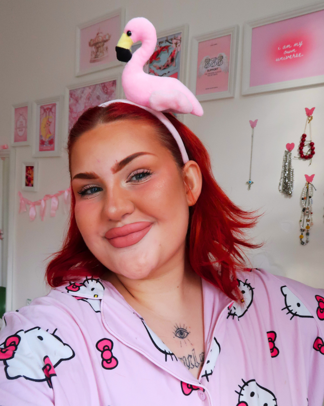 PINK FLAMINGO HEADBAND