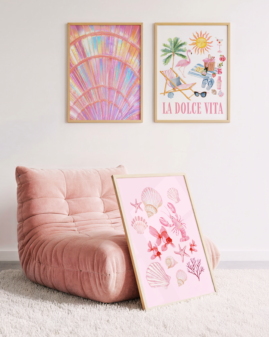 Aurora Shell art print