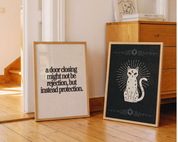 PROTECTED NOT REJECTED art print