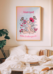 I TRUST MYSELF TO FIGURE IT OUT art print