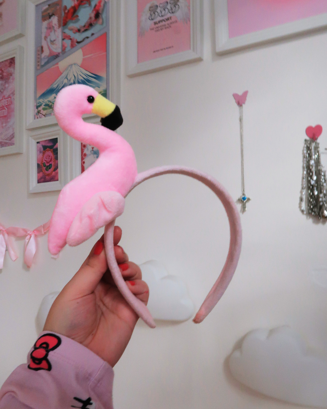 PINK FLAMINGO HEADBAND