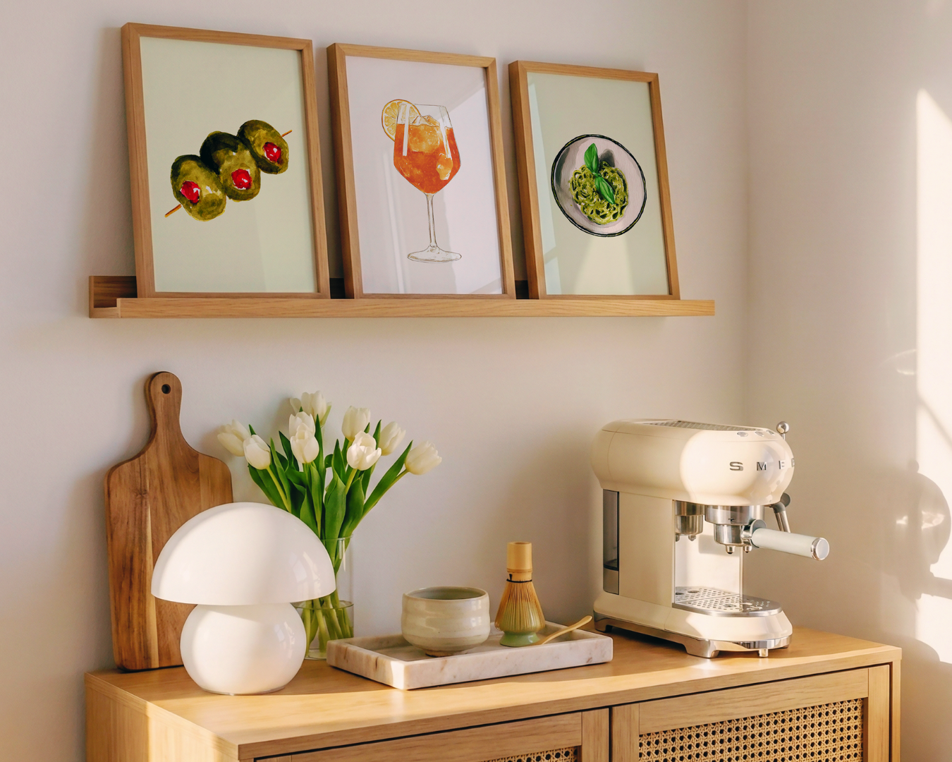 Olive Skewer art print