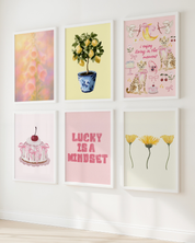 WHIMSY CAKE art print