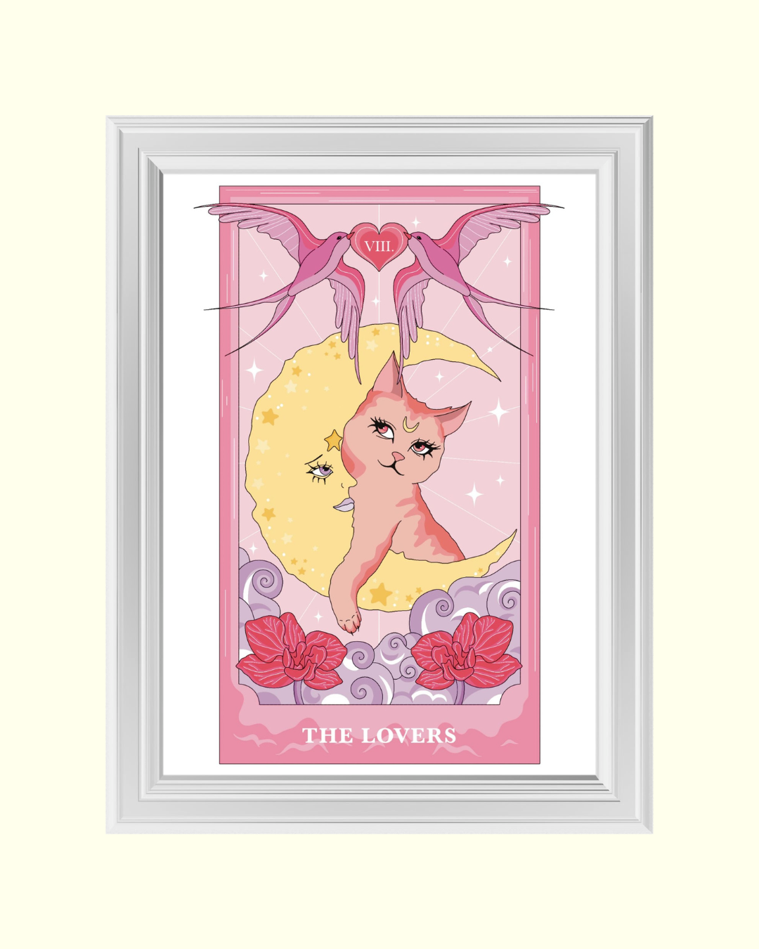 THE LOVERS art print