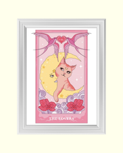 THE LOVERS art print
