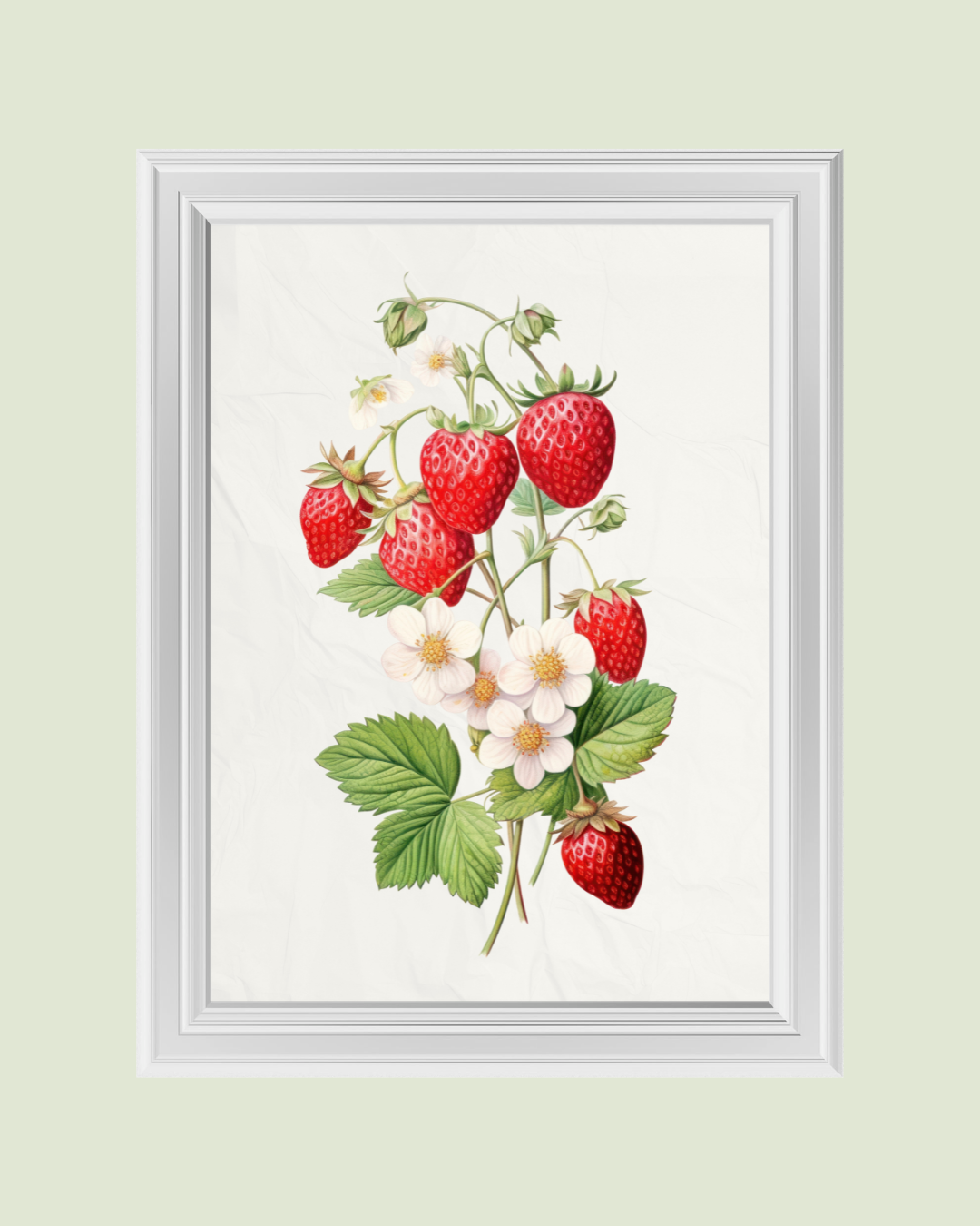 STRAWBERRIES art print