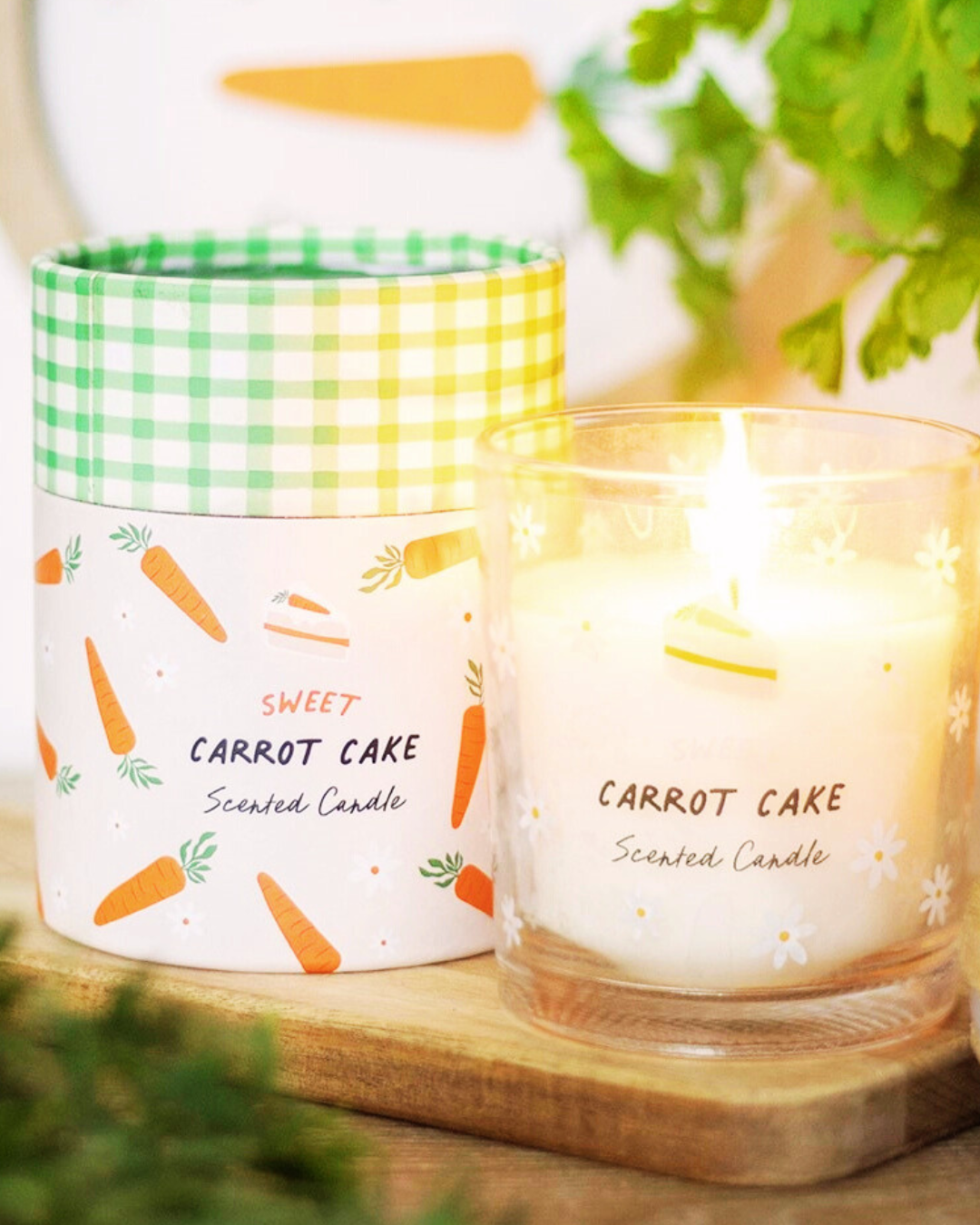 Vonná svíčka ve skle Mrkvový Dort