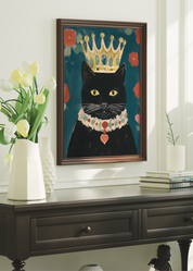 CAT KING art print