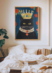 CAT KING art print
