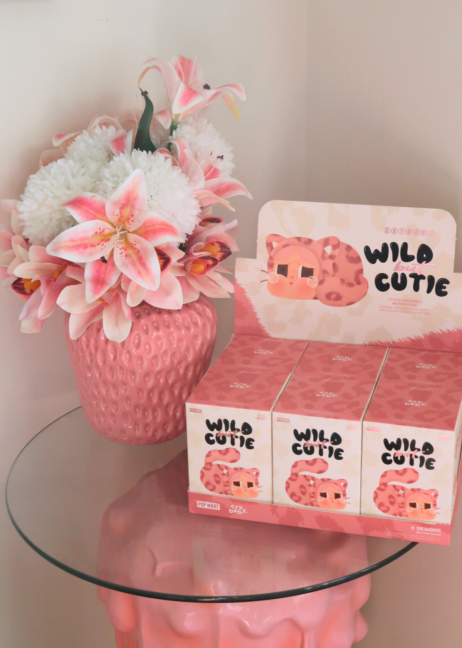 CRYBABY BLIND BOX Wild but Cutie series plushy pendants