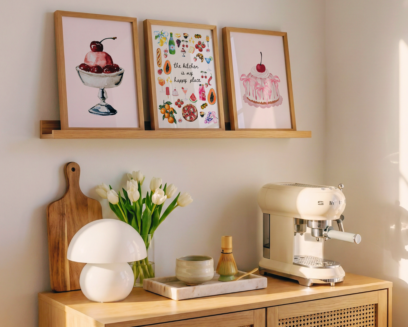 WHIMSY CAKE art print